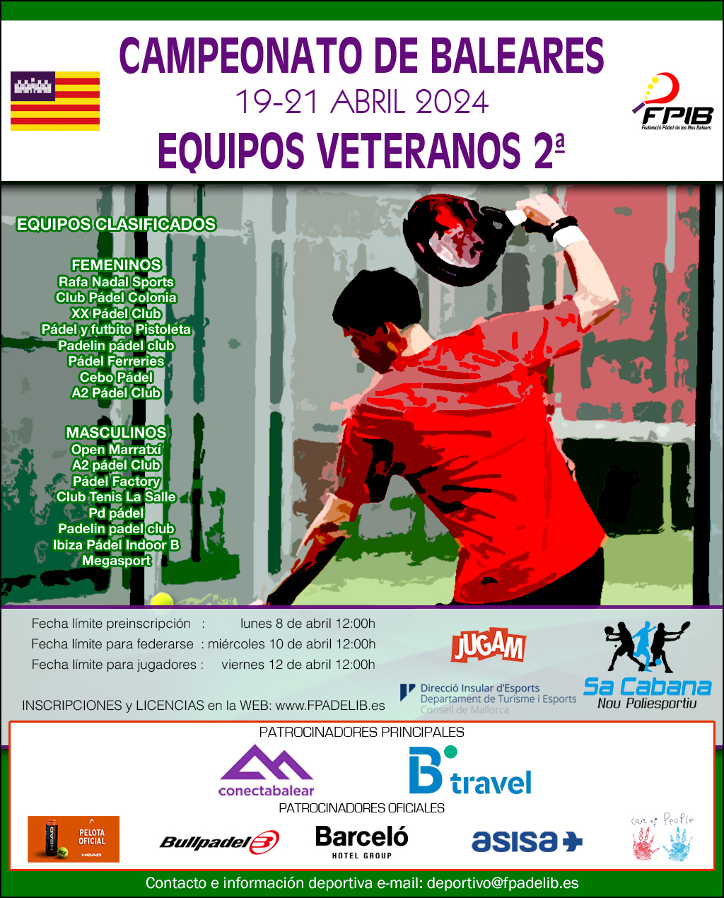 Campeonato de Baleares por equipos de veteranos de 2ª 2024